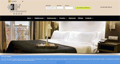 Desktop Screenshot of hoteltaburiente.com