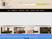 Tablet Screenshot of hoteltaburiente.com